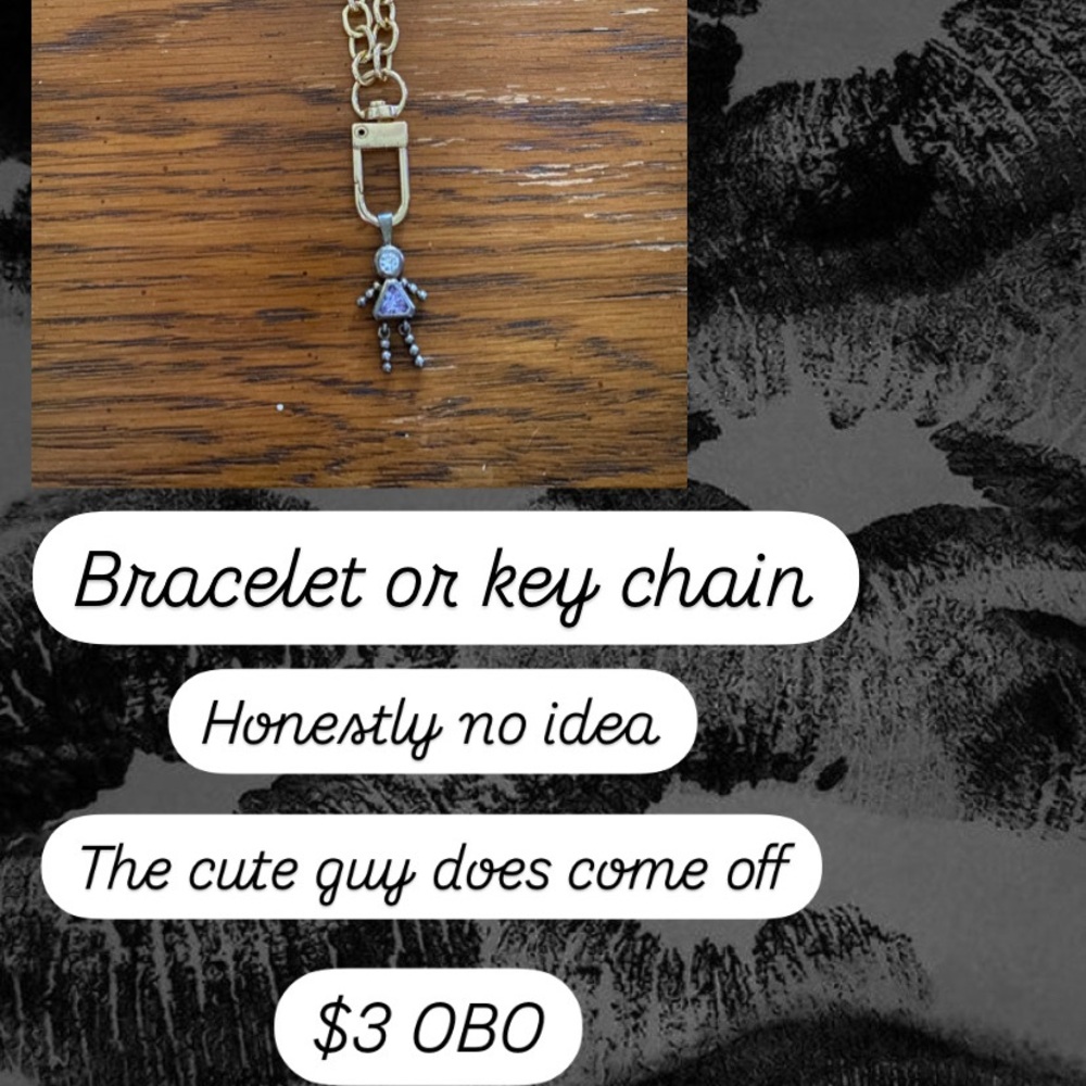 Stylish Blue and Gold Accessory